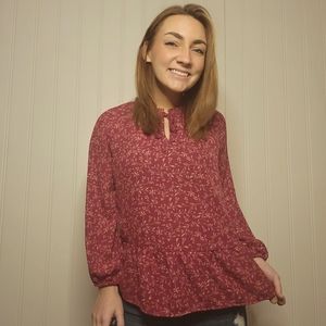 Pink Floral Old Navy Nlouse